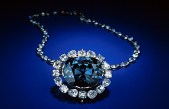 The Hope Diamond: now I know enough to be impressed! Photo courtesy http://mineralsciences.si.edu/hope.htm