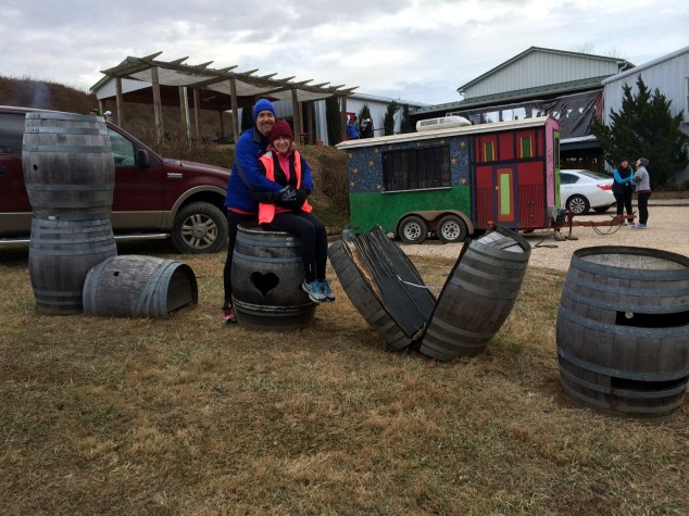 Cardinal Point Winelovers 5K, 2/14/15