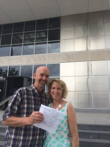 We're licensed to wed!