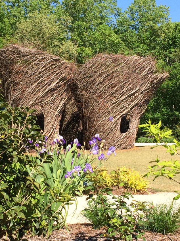 Woven Whimsy: Stickworks by Patrick Dougherty, Atlanta Botanical Garden - Gainesville